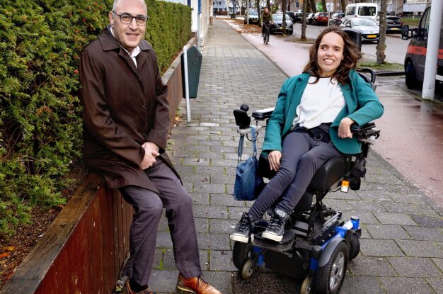 Noortje van Lith en Adnan Tekin Noortje van Lith en Adnan Tekin